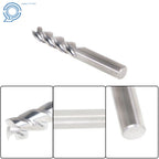 Carbide End Mill 1/2" 3 Flute Long Length 2" LOC 4" Overall Length