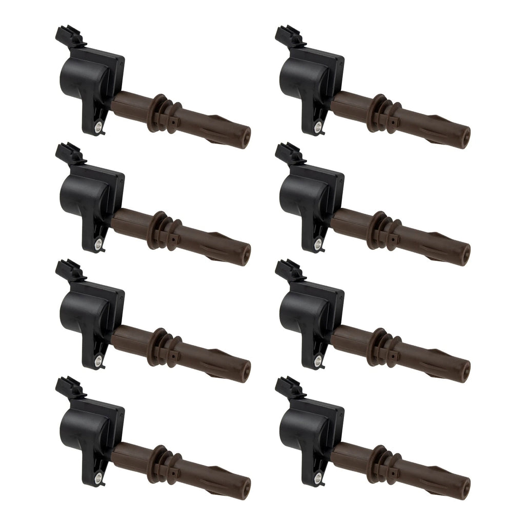 Black Boot Ignition Coil Set for Ford Expedition (2009–2014)