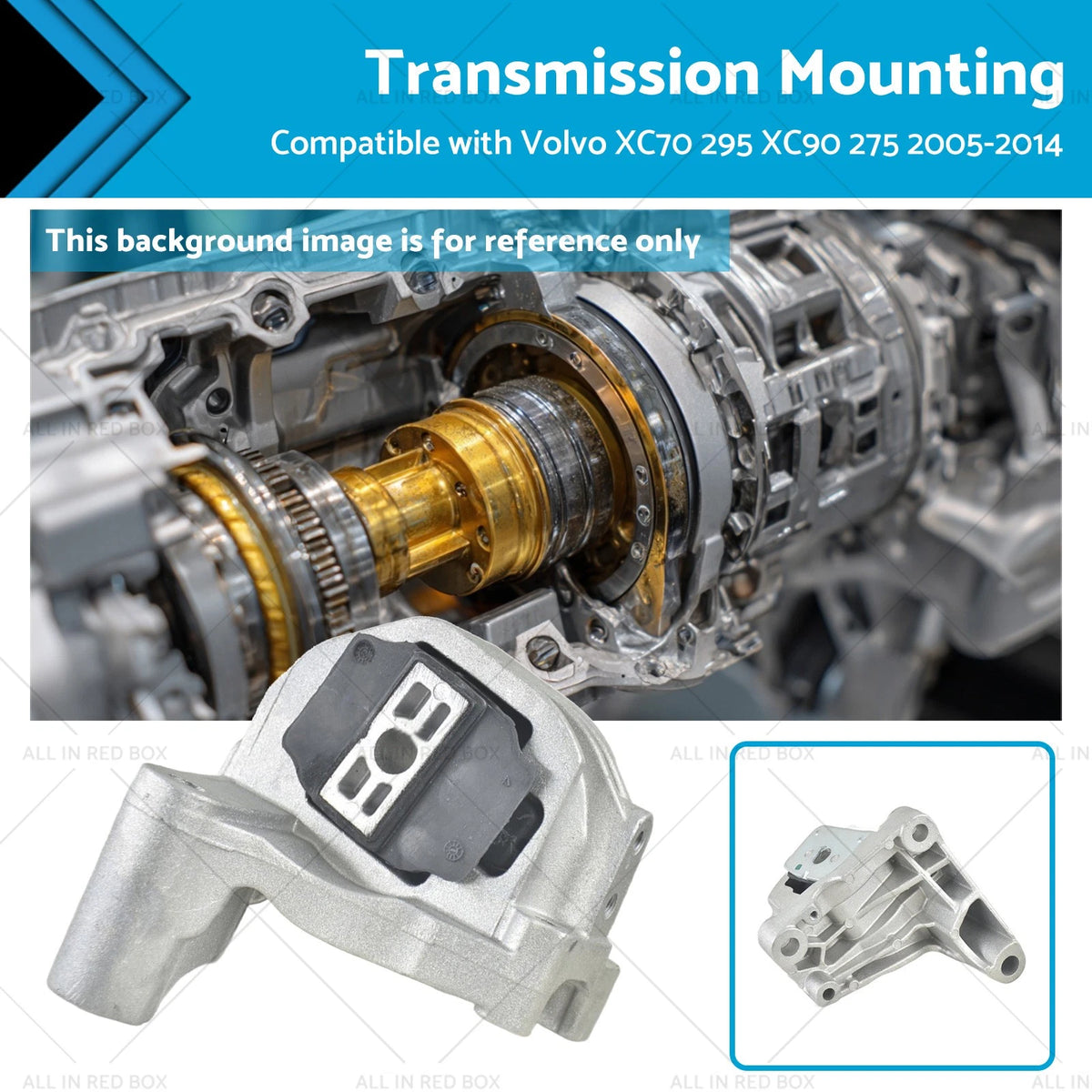 Rear Upper Transmission Mount for Volvo XC90 XC70 (2005–2014)