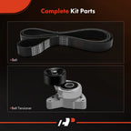 2X Serpentine Belt Drive Component Kit for Honda CR-V (2002–2006)