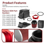 Air Filter Kit & Box Cover Seal for Yamaha YFZ450 YFZ450X (2004–2013)