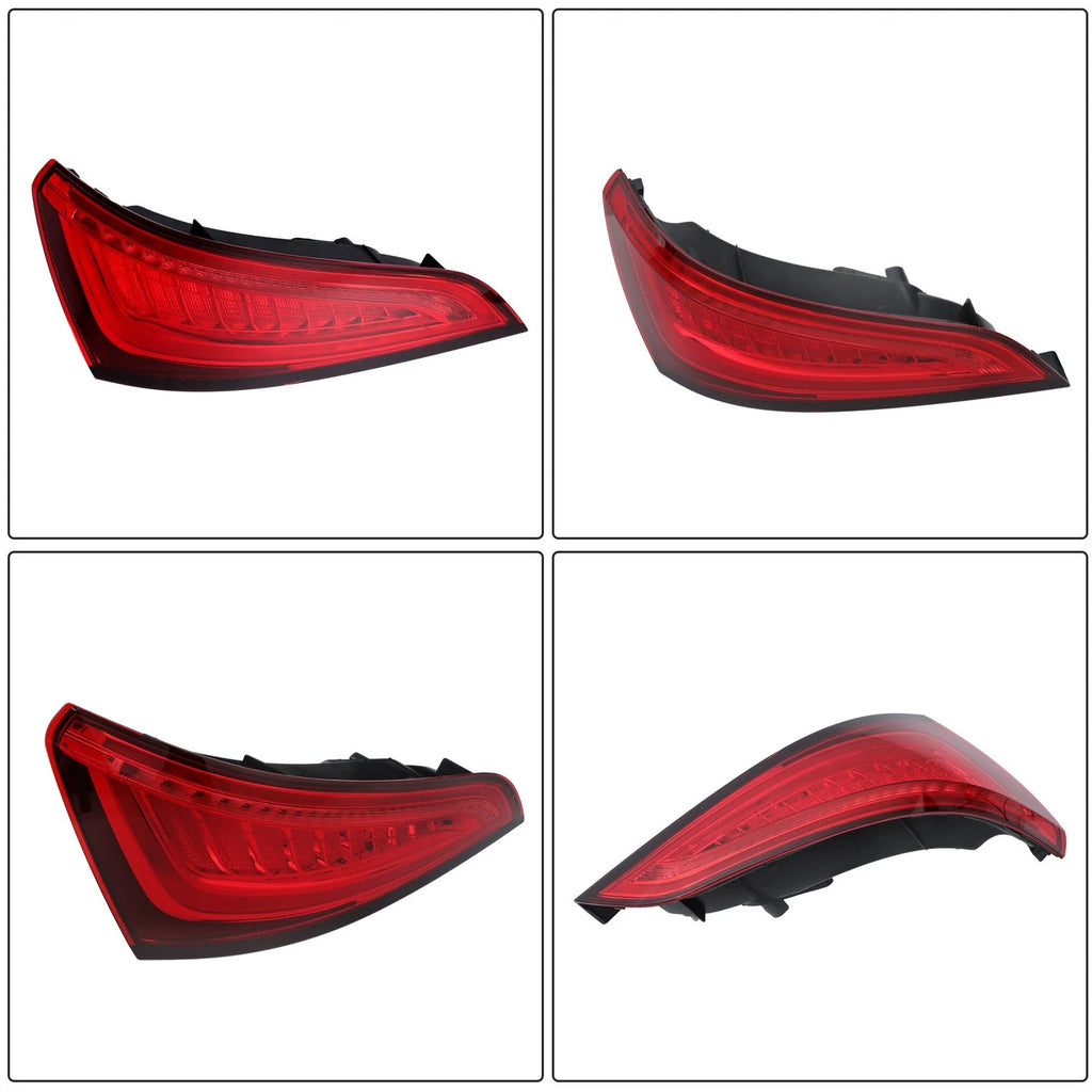 LED Tail Light Assembly for Audi Q5 (2013–2017) Chrome Left Side Rear