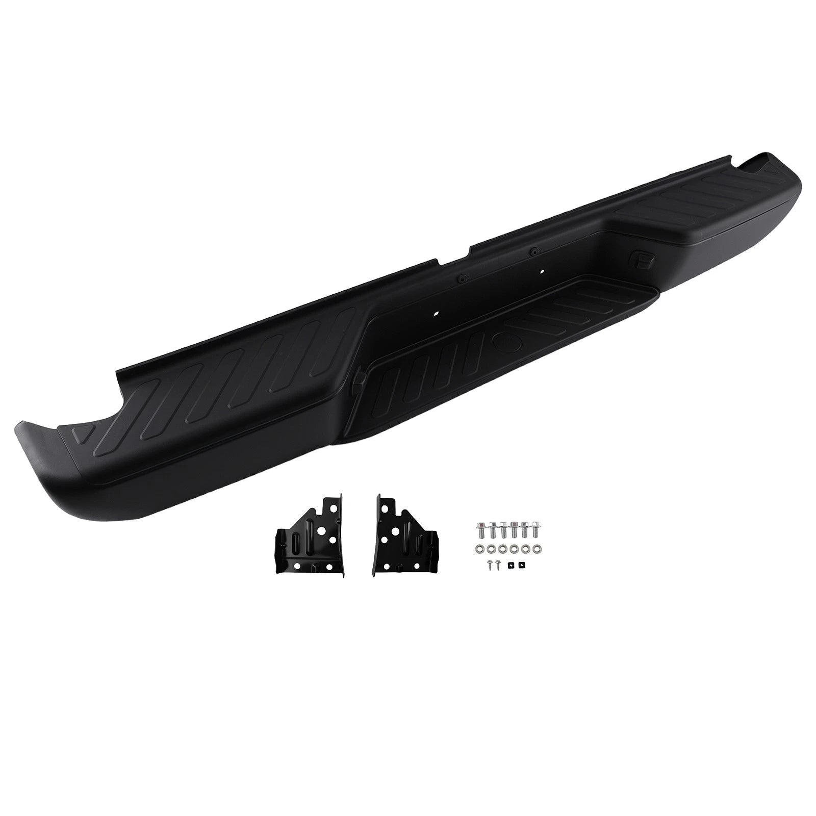 Black Steel Rear Bumper for Nissan Frontier (2005-2021)