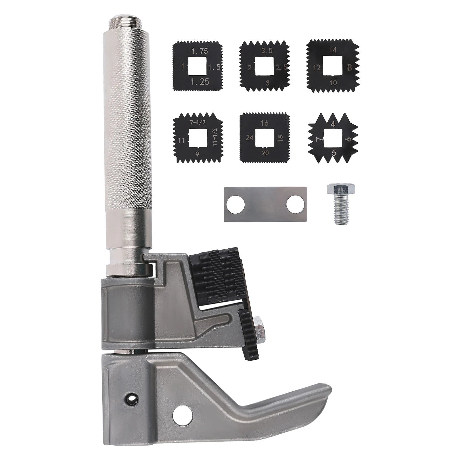 7402 Universal Outside Thread Chaser with 6 Dies for 1-1/4” to 5” O.D