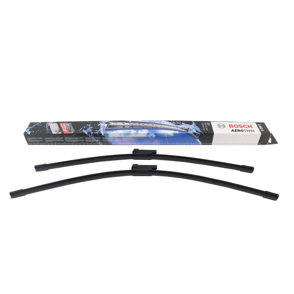 Set of 2 Bosch Front Windshield Wiper Blades 24"/22" for Audi A5 RS5 Porsche Panamera (2008–2023)