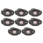 8pcs 9W LED Under Body Rock Light for Jeep (Offroad Truck SUV)