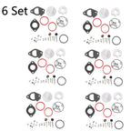 Set of 6 Carburetor Overhaul Repair Kits for Briggs & Stratton 796184
