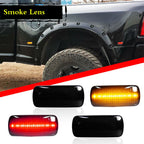 Amber Red Smoked Fender Side Marker Lights for RAM Double Wheel (2010–2018)
