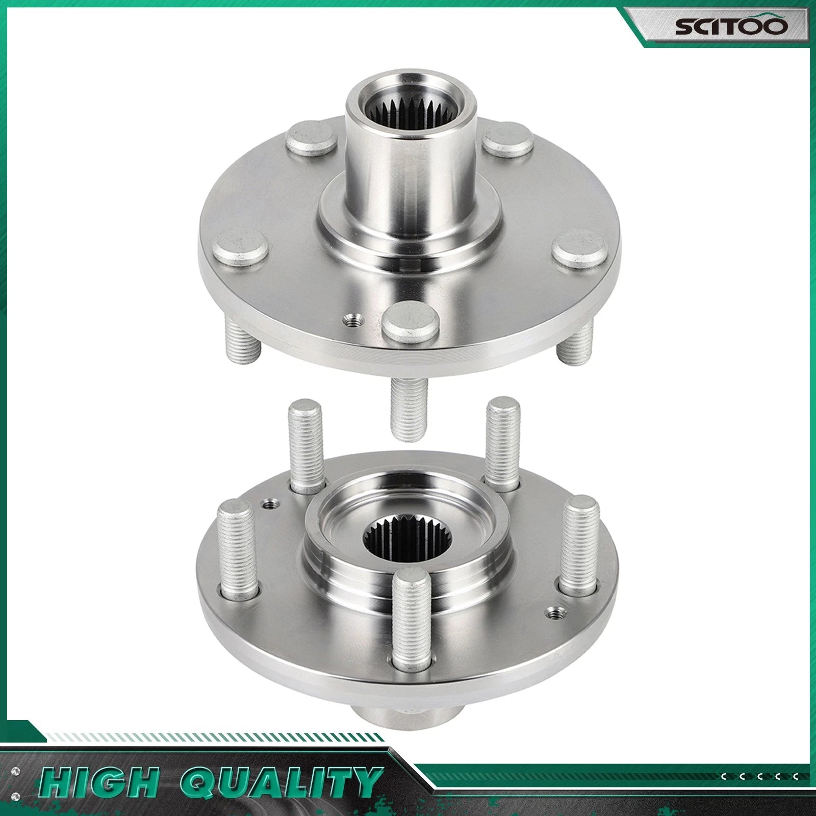 2X Front Wheel Hub for Kia Forte Forte5 (2014–2018) 5 Lug