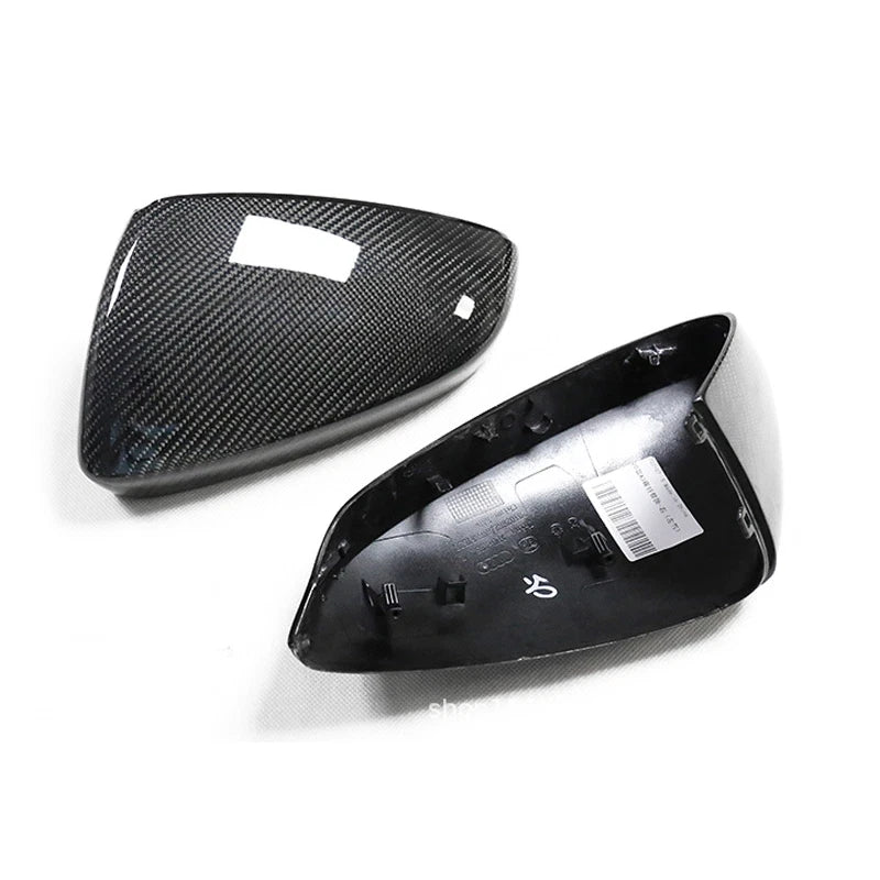 Real Carbon Fiber Side Mirror Cap Covers for Audi A3 S3 8Y (2021–2026)