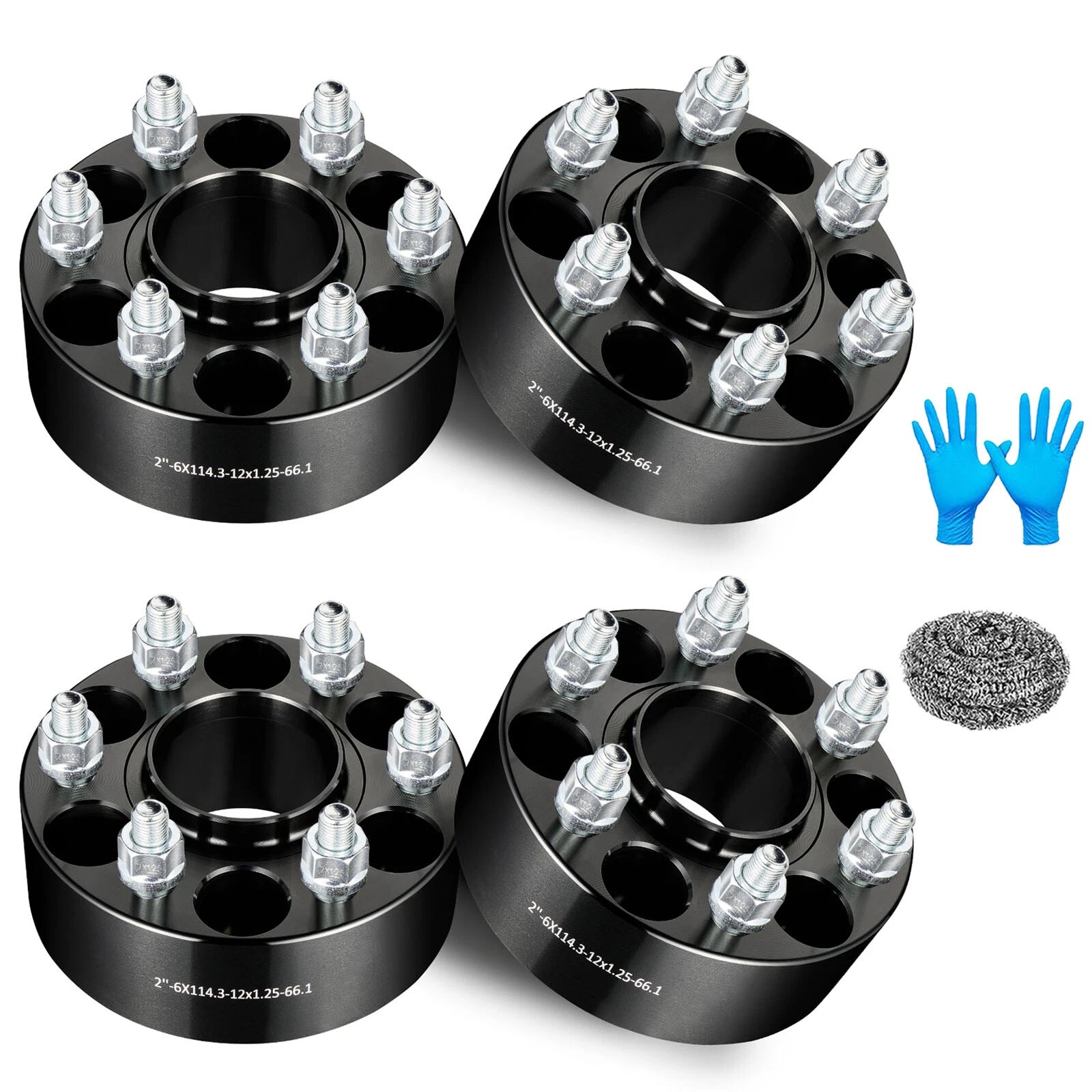Set of 2 Wheel Spacers for Nissan Xterra Frontier Pathfinder (2000-2015)