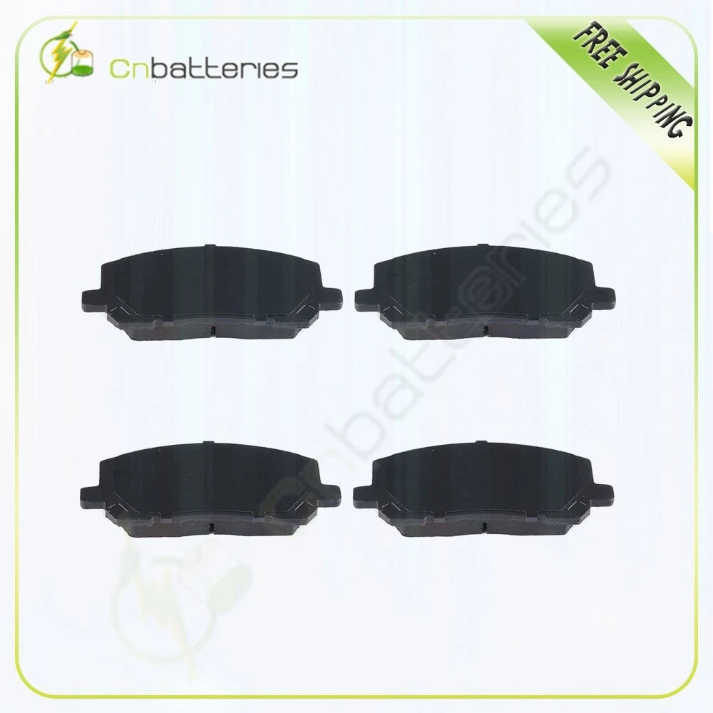 4X Metallic Brake Pads for Toyota Highlander (2001–2007)