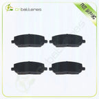 4X Metallic Brake Pads for Toyota Highlander (2001–2007)