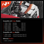 8x Iridium Platinum Spark Plugs for Jeep Grand Cherokee (1999–2004)