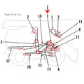 Belt Torque Sensing Drive for John Deere 8820, 7720, 7700, 6620, 6600 (H161339)