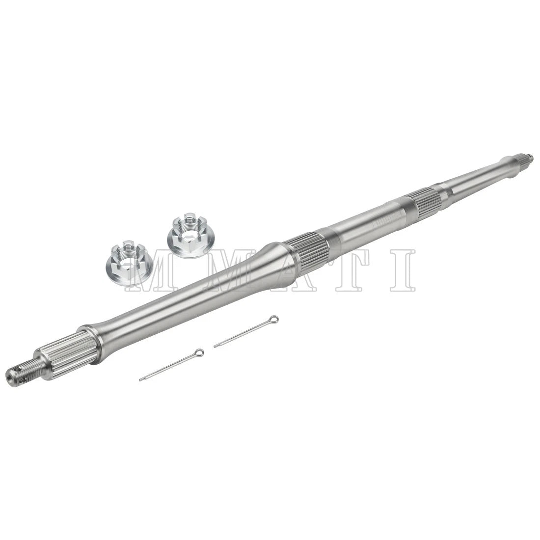 Rear Axle Shaft w/ Nut Pin Kit for Yamaha YFM350 YFM350R Raptor 350 (2004–2013)