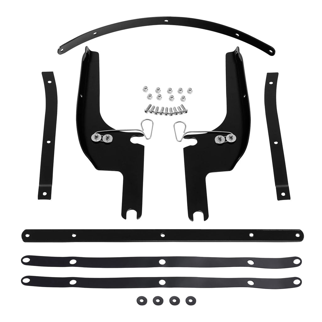 Windshield Screen Bracket Mounting Kit for Harley Touring Road King (1994–2023)