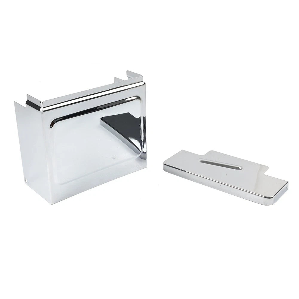 Chrome Battery Top Side Cover for Harley Dyna Low Rider FXDL FXD FXDWG (1997–2005)
