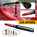 Bullet Antenna for Chevy Silverado (Black Red)