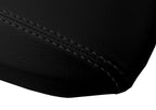 Leather Console Lid Armrest Cover for Toyota Corolla (2014–2019) Black
