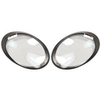 2X Front Headlight Lens Cover for Porsche Carrera 997 911 (2006–2012)