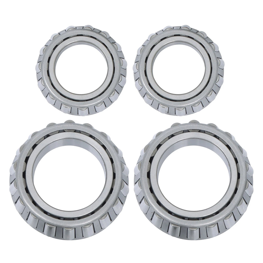 Set of 2 Galvanized Trailer Hub Kits for 5200-6000lbs Spindle