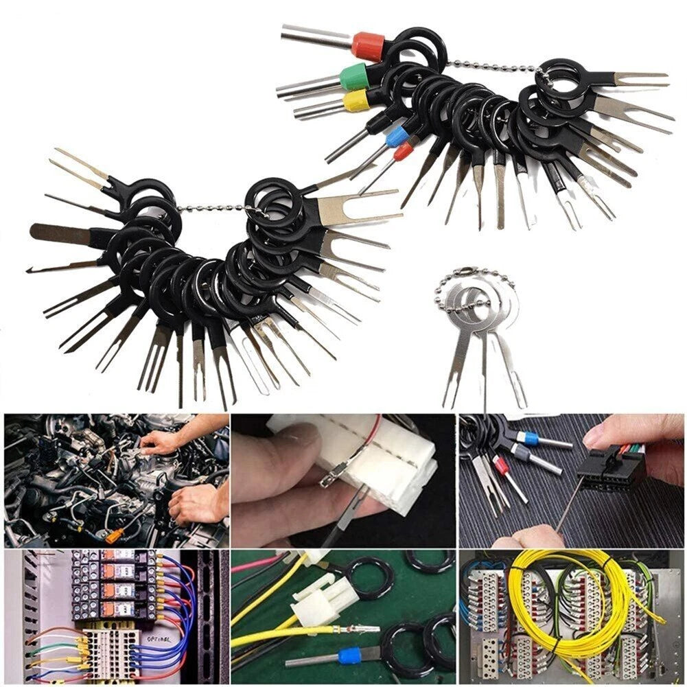41PC Stainless Steel Wire Terminal Extraction Tool Set for Cars