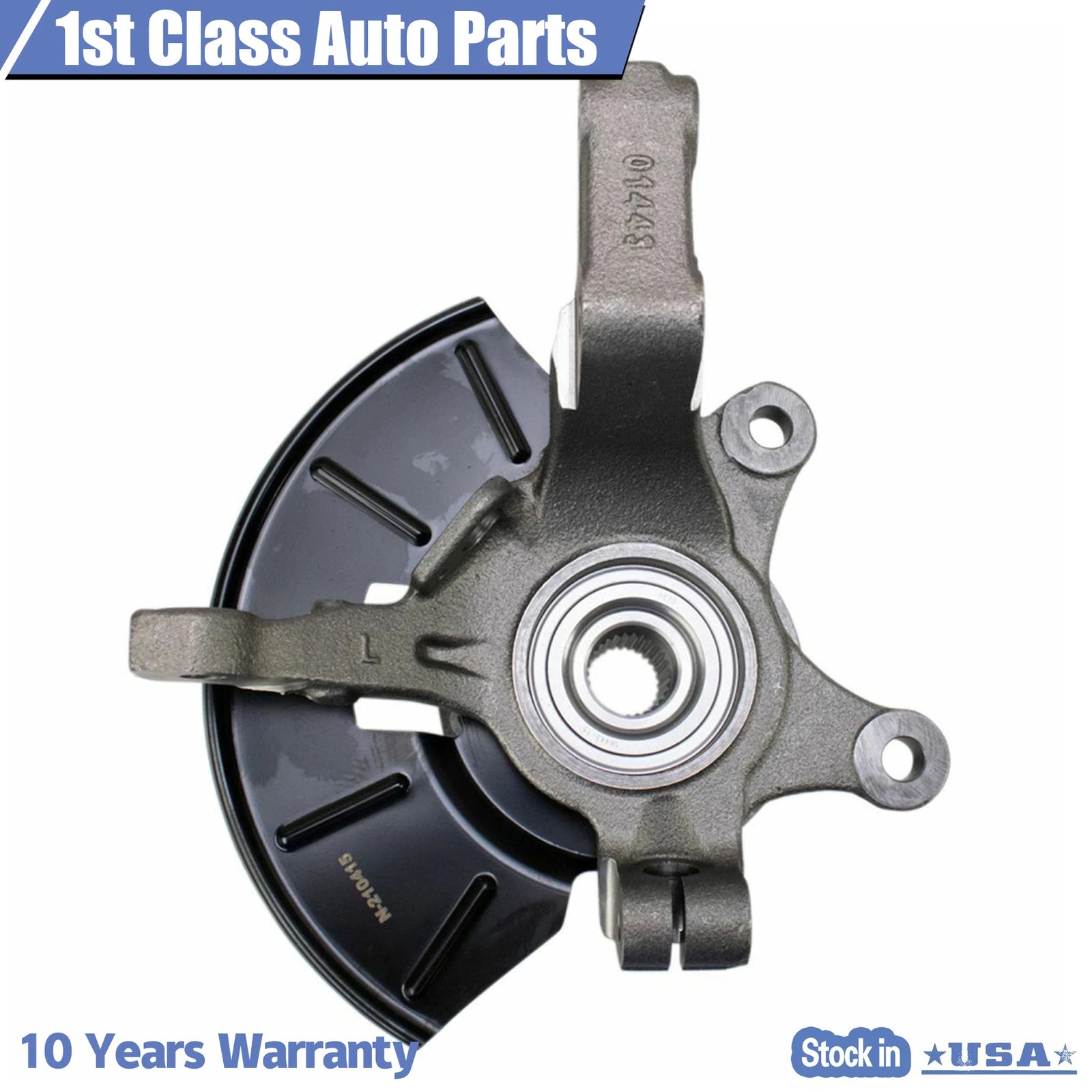 Left Wheel Hub Bearing and Steering Knuckle Assembly for Ford Mazda Mercury (2005-2012)