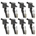 Set of 8 Ignition Coils & 8 Spark Plugs for Ford Lincoln Mercury