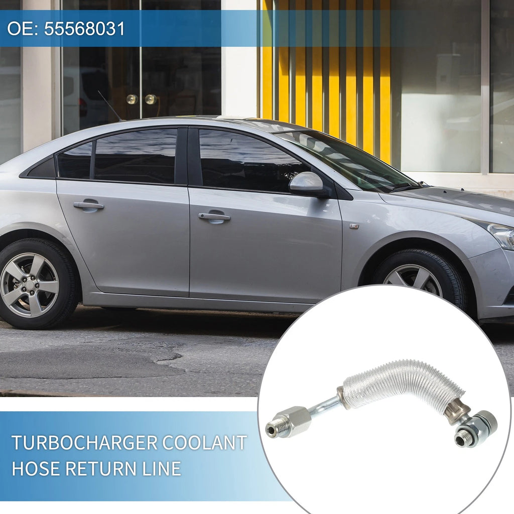 Turbocharger Coolant Hose Return Line No.55568031 for Chevy Cruze Sonic Trax (2011–2019)