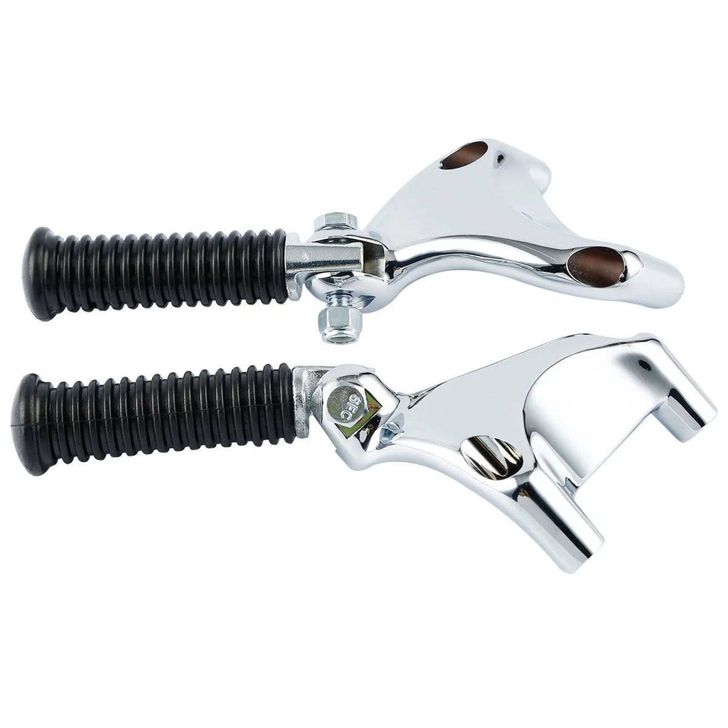 Chrome Rear Footpeg Mount for Harley Sportster 883 1200 (2004–2013)