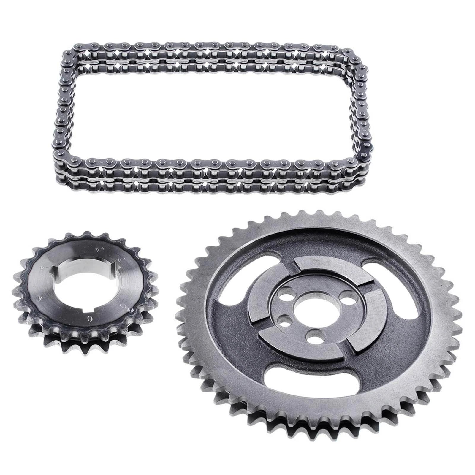 3X Timing Chain Kit for Chevy Malibu, Impala, Camaro (1965–1983)