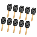 10 x 2+1 Button Remote Key Shell Case for Honda Pilot Civic CR-V (2001-2023)