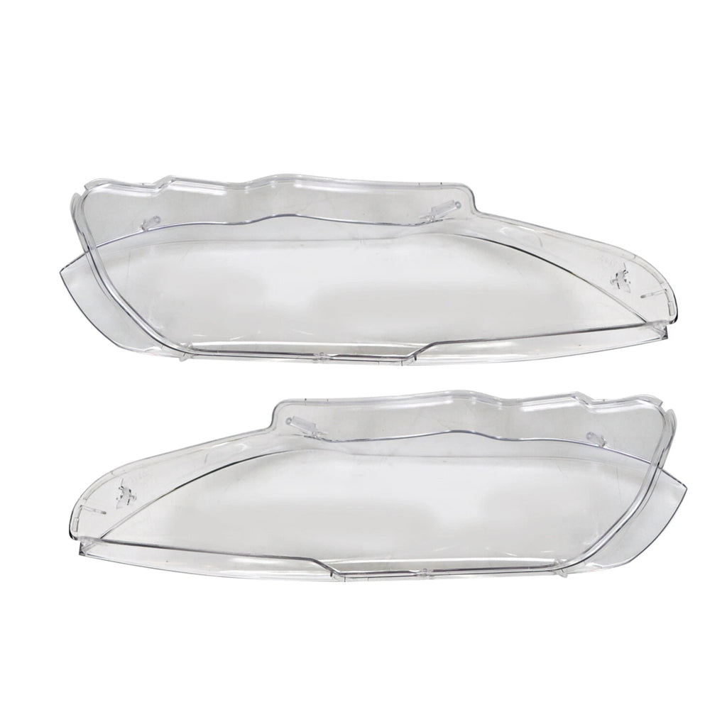 Pair of Clear Headlight Lens Covers for BMW E92 E93 (2010–2013)