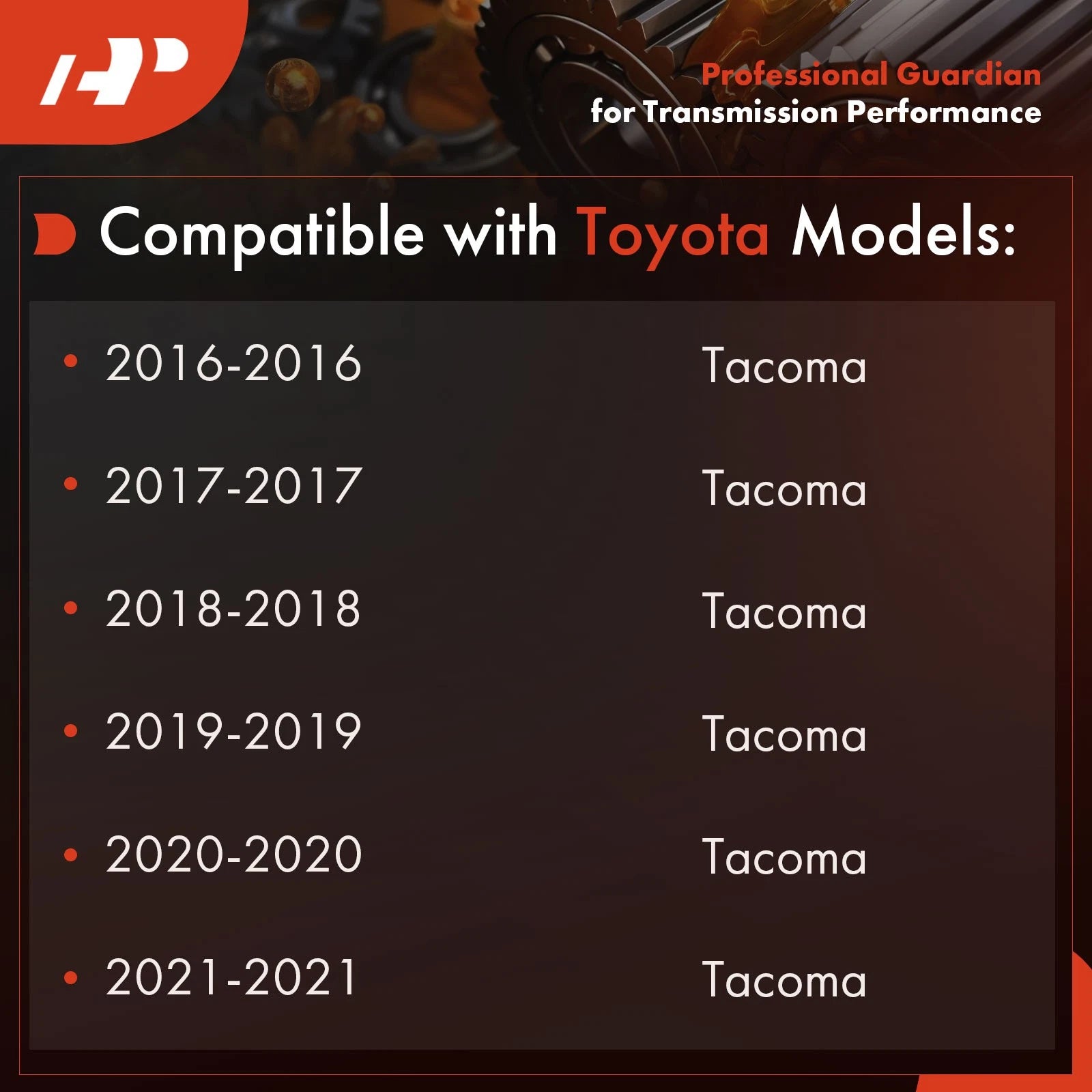 Automatic Transmission Filter with Gasket for Toyota Tacoma (2016–2021)
