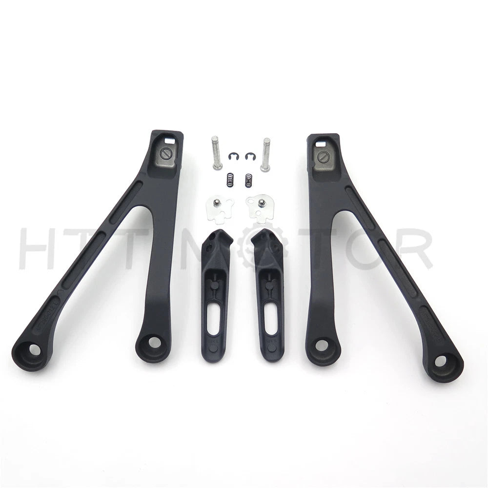 Black Rear Passenger Footrest Peg Bracket for Honda CBR1000RR (2008–2014)