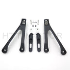 Black Rear Passenger Footrest Peg Bracket for Honda CBR1000RR (2008–2014)