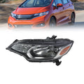 Halogen Headlight Assembly Left Driver Side for Honda Fit (2015–2017) 33150T5AA01