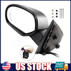 LH Chrome Power Heated Memory Signal Mirror for GM Pickup SUV