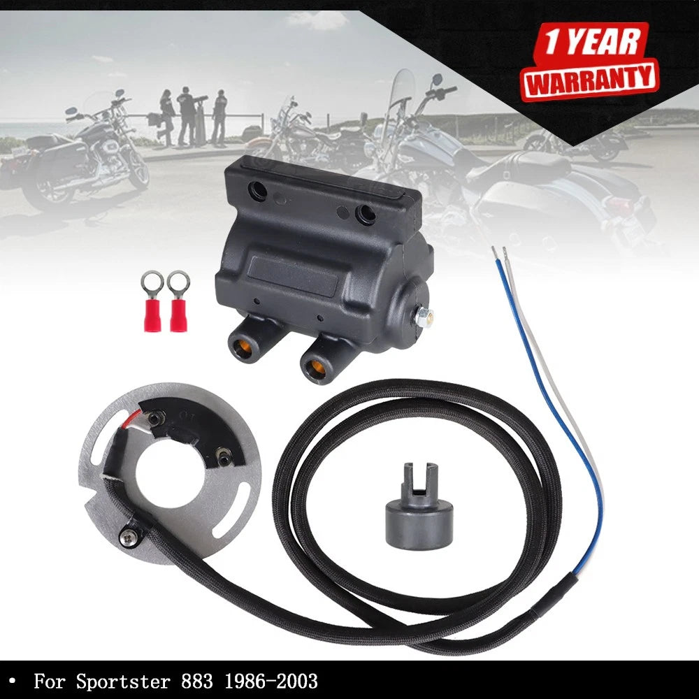 Ignition Kit for Dyna S (Dual Fire) with Coil for Harley Davidson
