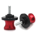 Set of 2 Red CNC Swingarm Spools Sliders for Universal Motorcycles