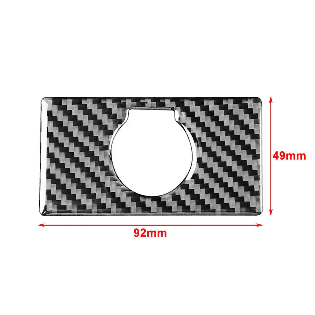 Rear Cigarette Lighter Switch Cover Trim for Toyota Tundra (2014-2021) Red
