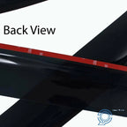 Set of 4 Window Visors for Nissan Altima (2013–2018) ABS Smoke Tint