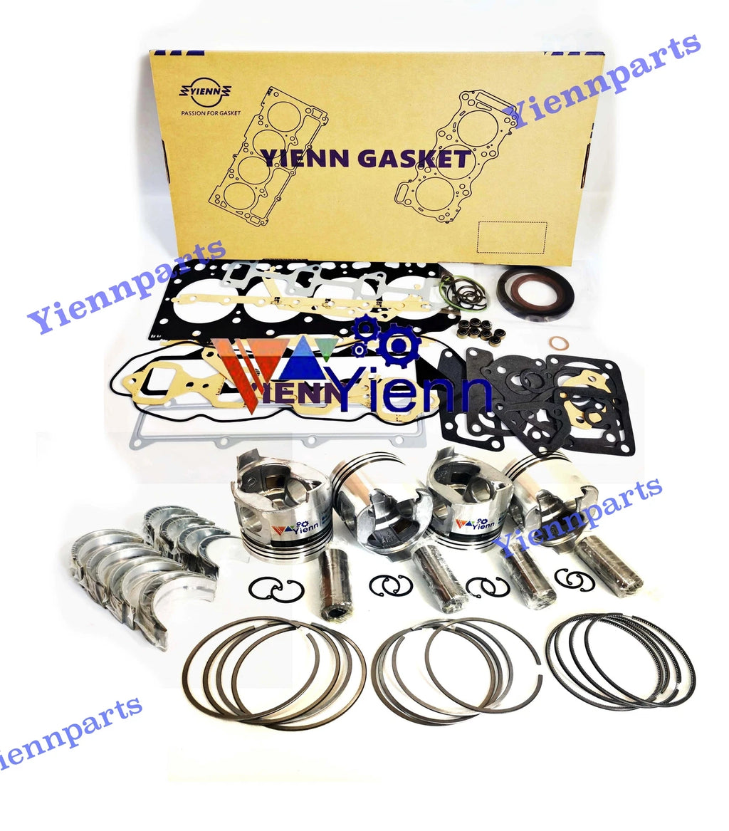 Engine Overhaul Rebuild Kit for Yanmar Marine (4JH4E, 4JH5E, 4JH4, 4JH5)