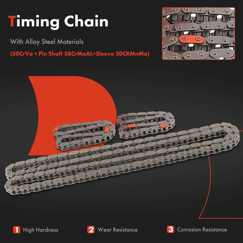 10x Timing Chain Kit for Toyota Camry RAV4 Highlander Lexus (2007–2016)