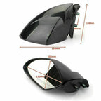 Set of 2 Black Mirrors for Yamaha Waverunner VX110 (F1S-U596C-10-00, F1S-U596B-10-00)