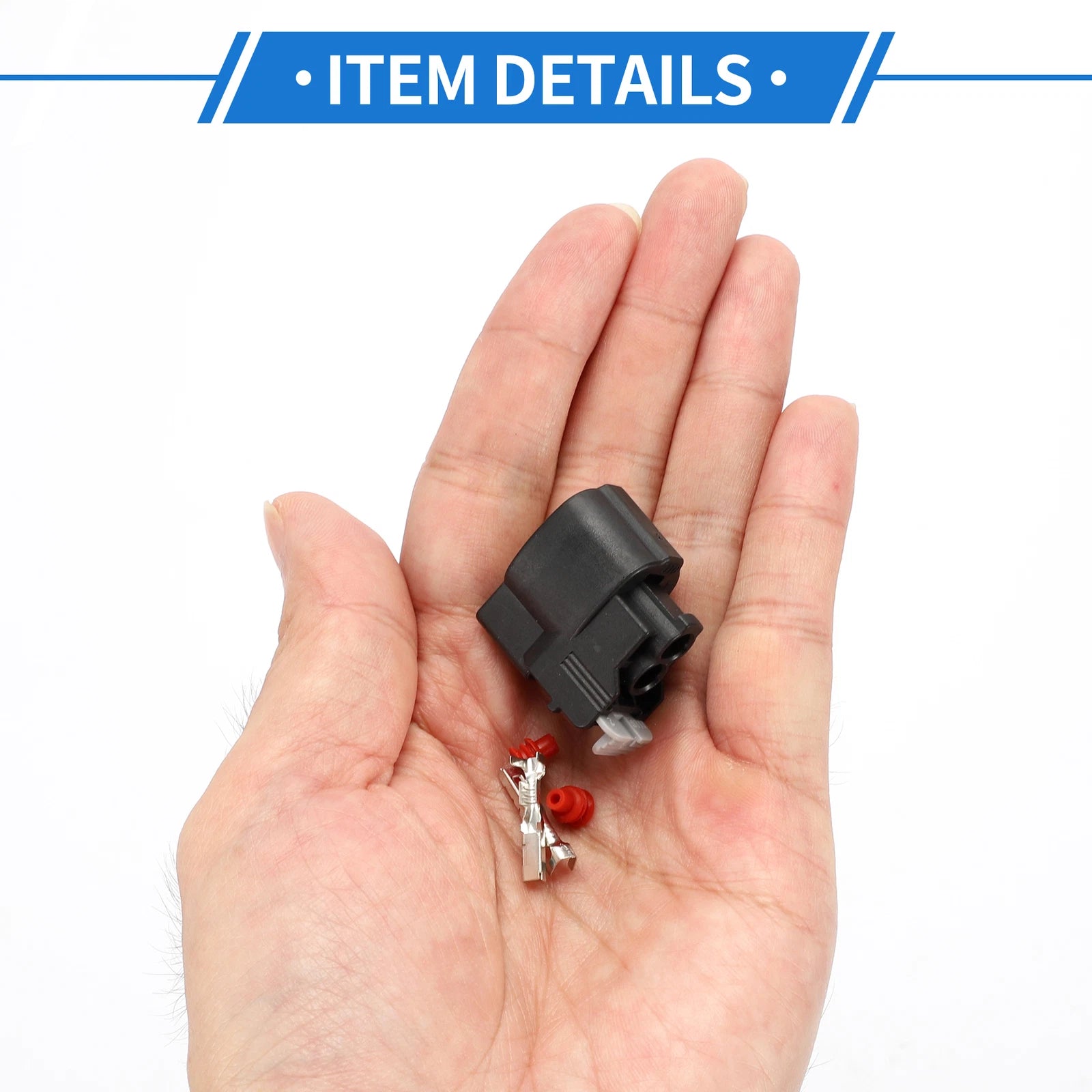 2 Pin Ignition Coil Connector Plug for Hyundai Kia 