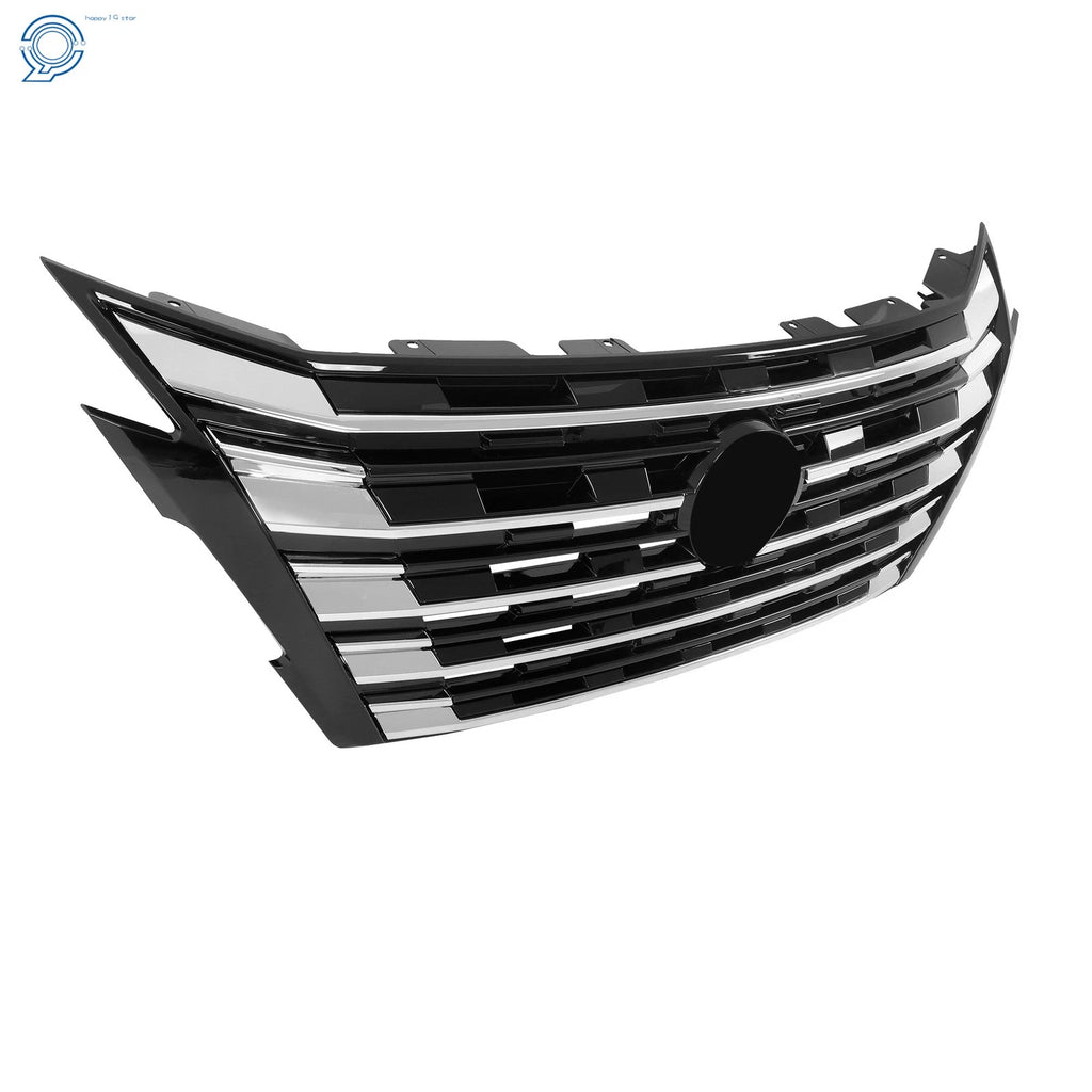 Front Upper Grille for Nissan Rogue (2024–2025) Chrome & Black