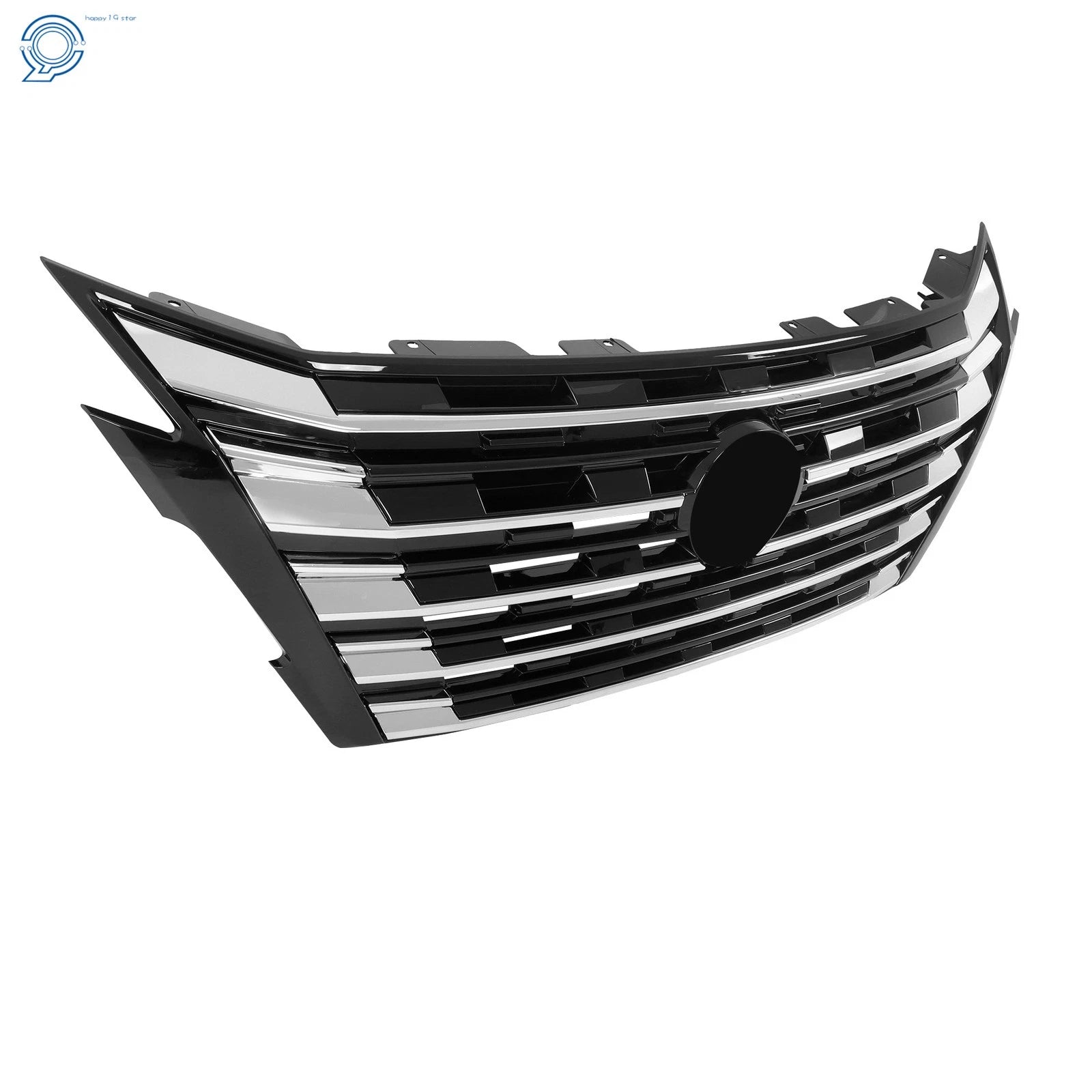 Front Upper Grille for Nissan Rogue (2024–2025) Chrome & Black