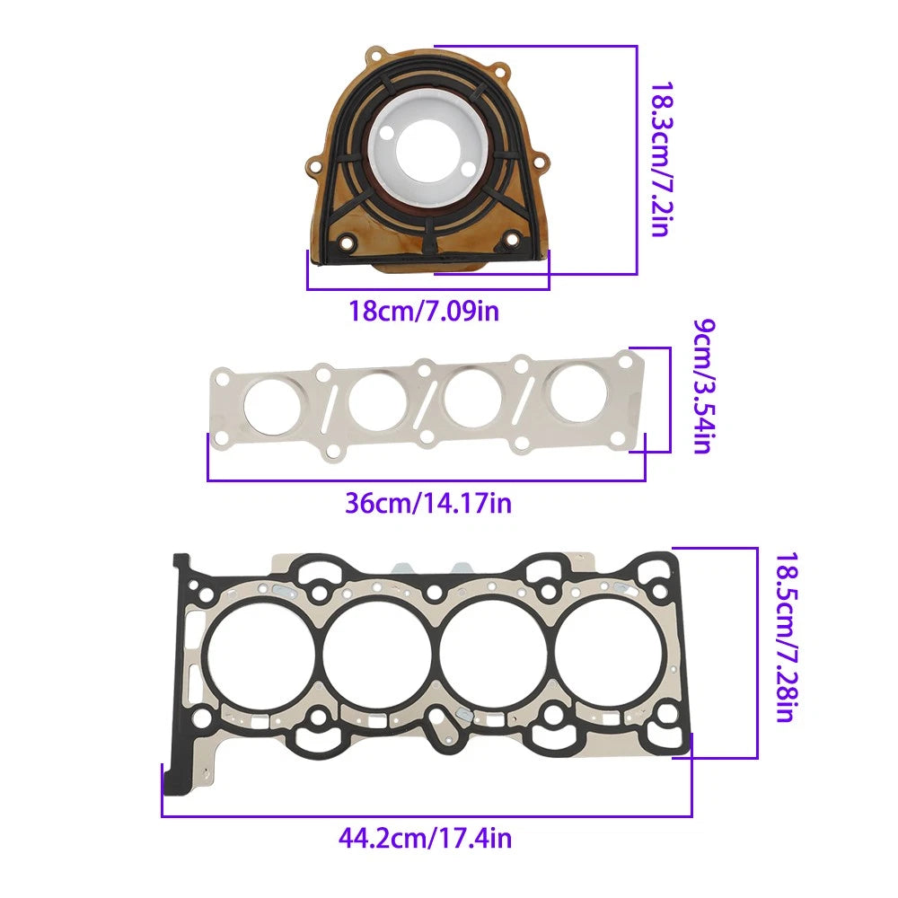 Cylinder Head Gasket Set for Land Rover Range Rover Evoque (2012-2017)